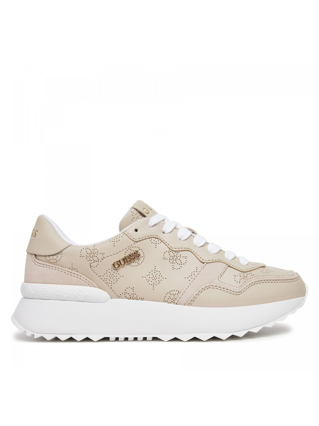 Sneakersy Guess FLPVI3 ELE12 Béžová